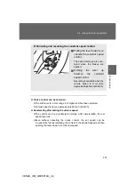 Предварительный просмотр 229 страницы Toyota Venza 2014 Owner'S Manual