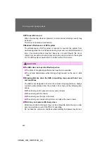 Предварительный просмотр 242 страницы Toyota Venza 2014 Owner'S Manual