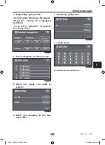 Preview for 161 page of Toyota Verso TNS510 User Manual