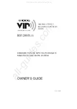 Toyota VIP RS3200 plus Owner'S Manual preview