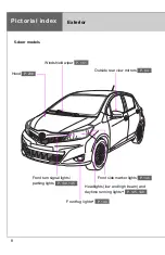 Предварительный просмотр 8 страницы Toyota Yaris 2014 Manual