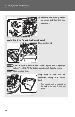 Предварительный просмотр 276 страницы Toyota Yaris 2014 Manual