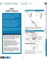 Preview for 2 page of Toyota Yaris Liftback 2007 Pocket Reference Manual