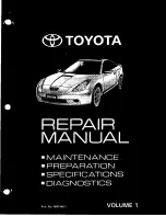 Preview for 1 page of Toyota ZZT230 series Repair Manual