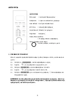 Preview for 8 page of Toyotomi AG925BLP Instruction Manual