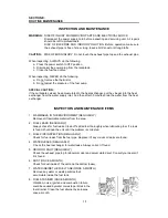 Предварительный просмотр 13 страницы Toyotomi BS-35 Operation And Maintenance Instructions