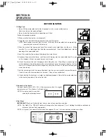 Preview for 8 page of Toyotomi FF-55T Operation Instructions Manual