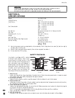 Preview for 2 page of Toyotomi FF-V30 Operating Manual