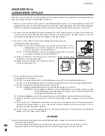 Предварительный просмотр 62 страницы Toyotomi FF-V30 Operating Manual