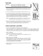 Preview for 8 page of Toyotomi Kero-Sun Omni 105 Type L Operation And Maintenance Instructions