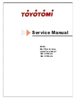 Preview for 1 page of Toyotomi MUL 12FWCA-SL Service Manual