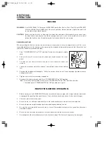 Preview for 9 page of Toyotomi Oil Miser OM-122DW Operation And Maintenance Instructions