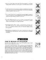 Preview for 3 page of Toyotomi Radiant 10 Type K User Manual