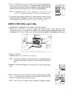 Предварительный просмотр 8 страницы Toyotomi Radiant 10 Type K User Manual