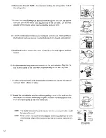 Preview for 13 page of Toyotomi Radiant 10 Type K User Manual