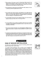 Preview for 4 page of Toyotomi Radiant 101 Type A User Manual