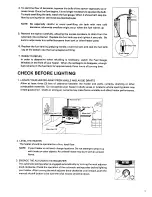 Preview for 9 page of Toyotomi Radiant 101 Type A User Manual