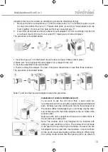 Preview for 25 page of Toyotomi SmartCube User Manual