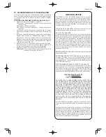 Preview for 18 page of Toyotomi TAD-120E Operating Manual