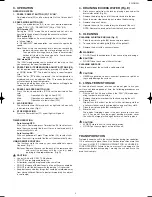 Preview for 5 page of Toyotomi TAD-35E Operating Manual