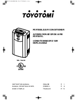 Preview for 1 page of Toyotomi TAD-T32JW Instruction Manual