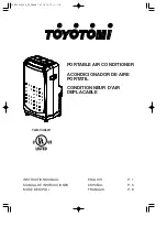 Preview for 1 page of Toyotomi TAD-T40LW-R Instruction Manual