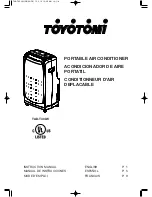 Toyotomi TAD-T40LW Instruction Manual preview