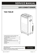 Toyotomi TAD-T40LW Service Manual preview