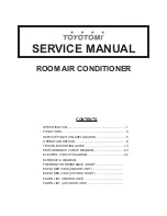 Toyotomi TAG2-62HI Service Manual preview