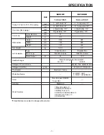 Preview for 4 page of Toyotomi TAG3-A70EW Service Manual