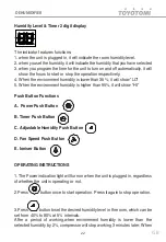 Предварительный просмотр 22 страницы Toyotomi TDE-16JI User Manual