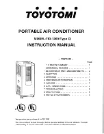 Preview for 1 page of Toyotomi TID-1200 Type C User Manual