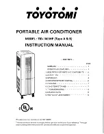 Preview for 1 page of Toyotomi TID-1800HP B User Manual