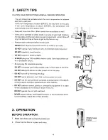 Preview for 5 page of Toyotomi TID-2300 Instruction Manual