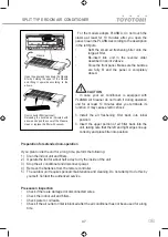 Preview for 47 page of Toyotomi TKN/TKG-A528DV User Manual