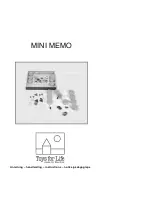 Toys for life MINI MEMO Instructions Manual preview