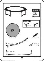 Preview for 4 page of TP active fun 6ft Junior Hip Hop Trampoline TP469 Instructions For Assembly, Maintenance And Safe Use