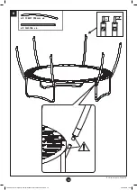 Preview for 10 page of TP active fun 6ft Junior Hip Hop Trampoline TP469 Instructions For Assembly, Maintenance And Safe Use