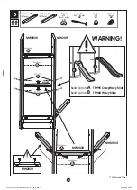 Preview for 13 page of TP active fun Castlewood Tower TP340 Instructions For Assembly, Maintenance And Safe Use