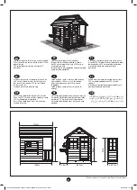 Preview for 5 page of TP active fun Deluxe Meadow Cottage Wooden Playhouse with Kitchen Instructions For Assembly, Maintenance And Safe Use