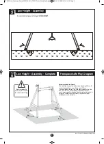 Предварительный просмотр 9 страницы TP active fun New Forest Acorn Growable Swing Frame Instructions For Assembly Maintenance And Use