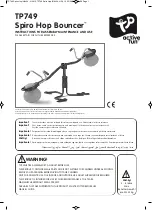 TP active fun Spiro Hop Bouncer TP749 Instructions For Assembly Maintenance And Use preview