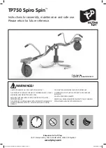 Preview for 1 page of TP active fun Spiro Spin TP750 Instructions For Assembly, Maintenance And Safe Use