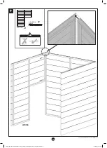 Предварительный просмотр 13 страницы TP active fun Sunnyside Wooden Tower Playhouse TP307 Instructions For Assembly, Maintenance And Safe Use