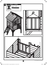 Предварительный просмотр 23 страницы TP active fun Sunnyside Wooden Tower Playhouse TP307 Instructions For Assembly, Maintenance And Safe Use