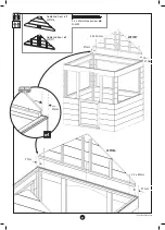 Предварительный просмотр 9 страницы TP active fun TP Pavilion Playhouse FSC Instructions For Assembly Maintenance And Use