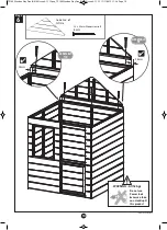 Preview for 10 page of TP active fun TP Wooden Play Den Instructions For Assembly Maintenance And Use