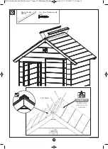 Preview for 14 page of TP active fun TP Wooden Play Den Instructions For Assembly Maintenance And Use