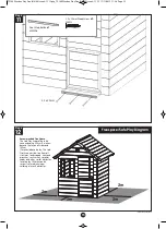 Preview for 15 page of TP active fun TP Wooden Play Den Instructions For Assembly Maintenance And Use