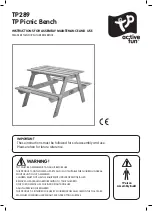 TP active fun TP289 Instructions For Assembly Maintenance And Use preview